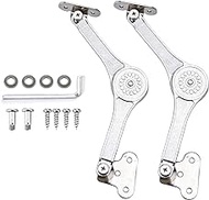 Lid Support Hinge BADALU Toy Box Hinges Soft Close,Heavy Duty Lid Stay Hinges Perfect for Cabinet,Closet,Wardrobe or Toybox 110 Degree (1 Pair)