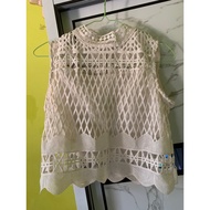 Top white | White mesh top