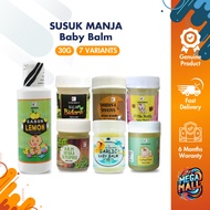 SUSUK MANJA Baby Balm 1pc - Natural Sabun Lemon Soap, Gudbye Fever Balm