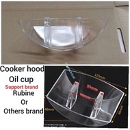 Rubine cooker hood oil cup