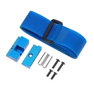 Metal Tall Battery Holder Mount Hold Down with Battery Strap for Tamiya TT02 TT02D TT02B 1/10 RC Car