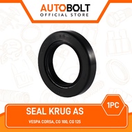 Seal Krug As 22x35x7 CG 100 CG100 & CG 125 CG125 & Vespa Corsa Sil Ker Kruk Kreg Krek