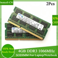 Samsung 8GB (2x4GB) RAM DDR3 1066MHz 1.5V Laptop Memory for Samsung PC3-8500S 204Pin SODIMM DDR3 RAM Memory Module