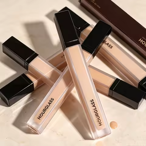 Fashion Hourglass Light Thin Natural and Lasting Face Concealer Powder Blusher Moisturizing Matte Li