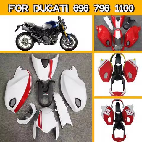 Motorcycle Fairings for Ducati 696 796 1100 Hot Style Injection Molded Fairing Kit Unique Design 696