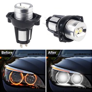 2PCS 10W LED Angel Eyes Marker Lights Bulb For BMW E39 CANbus Error Free Headlights For BMW E53 E60 