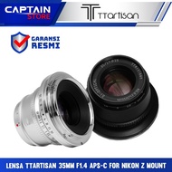 TTArtisan 35mm F1.4 APS-C for Nikon Z Mount