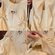 2025 Girls' Flower Birth Dress Sweet Little Girls' Vest Skirt Years Day Skirt Trend2025女童花苞连衣裙甜美小童女宝