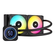 Corsair iCUE H100i ELITE CPU LCD Display 240mm Radiator LGA 1700 Ready