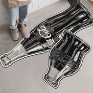 Kitchen Carpet Floor Mat 2 Pcs Set Non-Slip Doormat for Kitchen Bathroom Rug 40x120 + 40x60cm