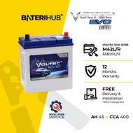 [Installation Provided] Bateri Kereta 65B20L 65B20R M42L M42R | Voltec EVO EFB Car Battery BateriHub