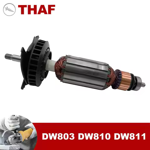 AC220V-240V Armature Rotor Anchor Replacement for DEWALT Angle Grinder DW803 DW811 DW810