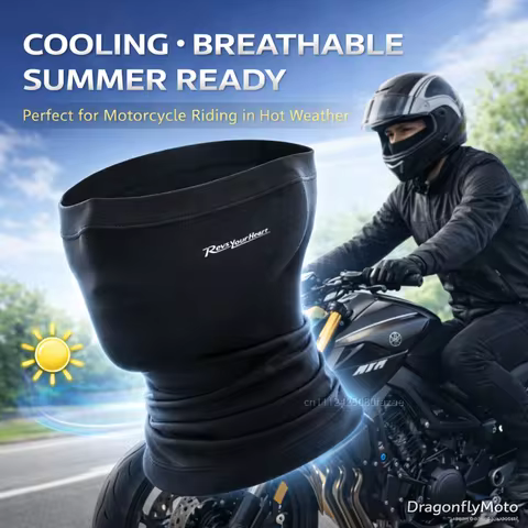 For Yamaha R1 R3 R25 Mt-09 Mt07 Fazer Fz6 Xj6 R15 Rxv YBR125 Motorcycle Summer Cooling Breathable Fa