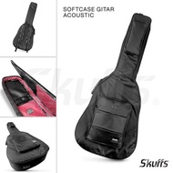 Acoustic guitar softcase acoustic guitar bag
