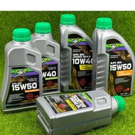 ESR MOTOR OIL ENGINE OIL 1L / 1.2L SEMI SYNTHETIC FULLY SYNTHETIC MINYA 2T COOLANT ESR 10W40 15W50 1