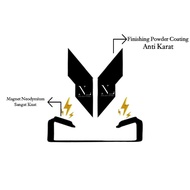 Yadea E8s Pro Electric Motorcycle Magnetic License Plate Holder Bracket