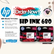 HP 680 INK ORIGINAL BLACK & COLOUR PRINTER CARTRIDGES