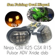 SEN SEN TEMPEL FAIRING OVAL R25 R15 NINJA CBR GSX universal motor