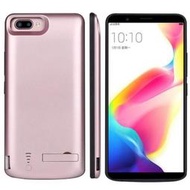 OPPO R11S背夾電池 手機充電寶 大容量6500mah 無線移動電源 背蓋式手機殼 行動電源 # 3963