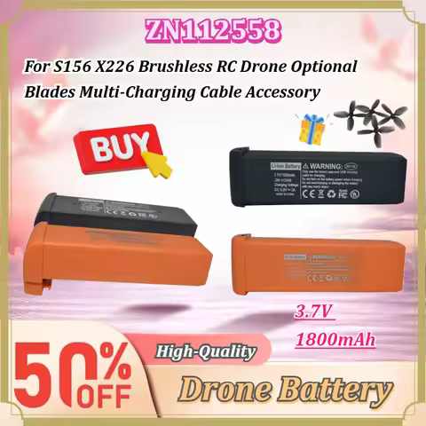 For S156 X226 ZN112558 3.7V 1800mAh Drone Battery Replacement Spare Part Optional Blades Multi‑Charg