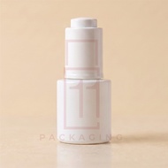 20ML WHITE DOF SERUM PIPETTE BOTTLE - WHITE PUMP PIPETTE CLICK/ PRESSURE PIPETTE/
