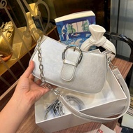 Women's Large Zipper Shoulder Bag size 23 - High Quality Glossy PU Leather, Beautiful Korean Fashion