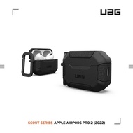 UAG AirPods Pro 2 耐衝擊防塵保護殼-黑 [北都]