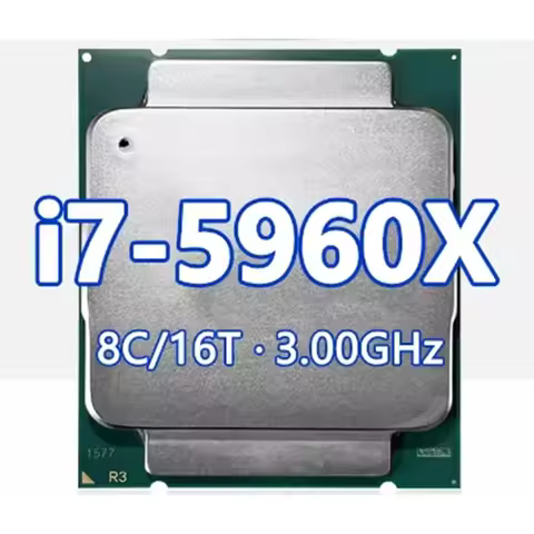Core™ X-series i7-5960X CPU 22 nm 8 Cores 16 Threads 3.0GHz 20MB 140W processor LGA2011-3 for X99 se