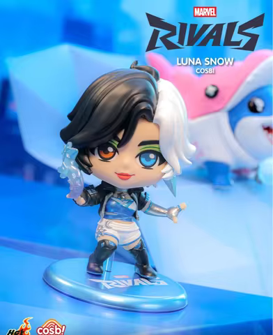 Genuine Hot Toys Marvel Rivals Series Blind Box Cute Mini Figurine Cosbi Collection Desktop Ornament