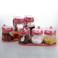 Kitchen Storage Container Bekas Rempah Ratus Seasoning Pot Bekas Garam Gula Seasoning Jar Spices