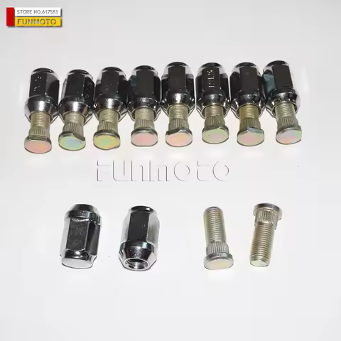 10pcs bolts and nuts suit for wheel hub of JOYNER SAND VIPER 1100 BUGGY/ KINROAD 1100 BUGGY/KINROAD 