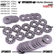 OPTIMISTI8E 10Sets Thrust Needle Roller Bearing, AXK0619-3047 2AS Washers Flat Needle Roller Bearing
