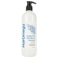 HairOmega DHT Blocker Shampoo Sulfate Free Shampoo - with Moroccan Argan Oil, Tea Tree Oil, Caffeine