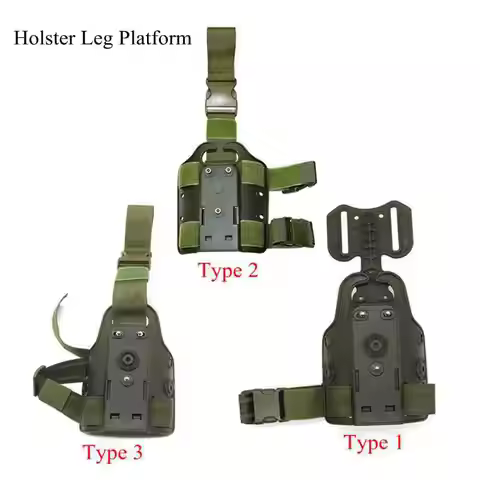 Airsoft P226/1911/Glock 17 19/M9/USP Universal Gun Holster Drop Leg Platform Hunting Holster Accesso