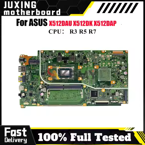 X512DAU Laptop Motherboard For ASUS VivoBook M512D X512DK X512DAP F512D V5000d X512D M5050D X512DA M
