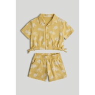 Mothercare Yellow Shirt and Shorts Outfit