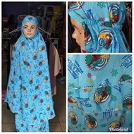 Mukena anak katun bali karakter Frozen .