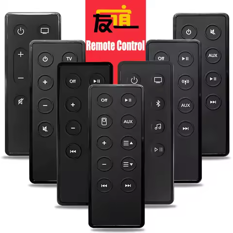 Remote Control for BOSE Solo 5, 10, 15 Series II, TV Soundbar 300, Soundbar 550, 600, SoundDock 10, 