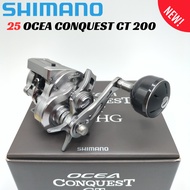 SHIMANO 25 OCEA CONQUEST CT 201PG / 201MG / 201HG Jigging Reel