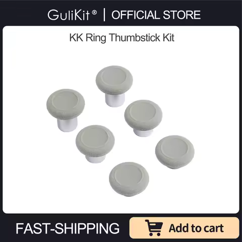 GuliKit KingKong Ring Thumbstick Kit 6 in 1 Thumb Sticks with 3 Heights Option for Gulikit KK3 Max /