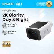 [SIRIM] ANKER eufy Security Camera S220 Solar Solocam CCTV Wireless Outdoor Camera with Battery Nigh