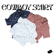JAMANBKK/Cowboy SHIRT/Short-Sleeved
