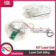 KIT HX711 MODULE 20KG PRESSURE SENSOR SET WEIGHING SENSOR