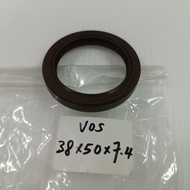 (1pcs VOS 38x50x7.4) Crank Shaft Oil Seal for Honda Crv S10 RD1 2.0 Civic SR4 eg SO4 ek (91212-PRV-A