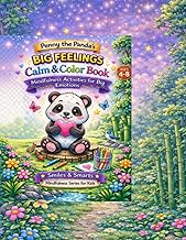 Penny the Panda's Big Feelings Coloring Book: Mindfulness and Coping Skills Coloring Book for Kids A