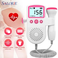 Salorie Fetal Doppler Baby Prenatal Heart Rate Detector Home Sonar Doppler Pregnant Household Women 