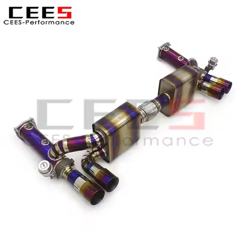 CEES High Performance Exhaust Valve Control Exhaust Pipe for Porsche 911 996 TURBO 1997-2005 Catback