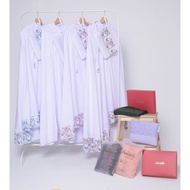 AMANDA PEARL - White Based by Telekung AMANDA