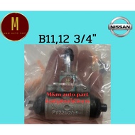 Rear Brake Cylinder NISSAN B11 12 B11 Size 3/4/Piston BENECO Brand