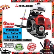 [ 100% Original ] MITSUBISHI [Made In Japan] Engine Brush Cutter (Tanagawa) Mesin Rumput TB33 , TB43 , TU33 , TU43
